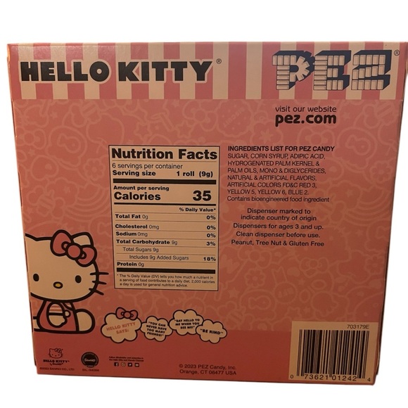 Vintage Hello Kitty PEZ Dispenser Set - Picture 3 of 3